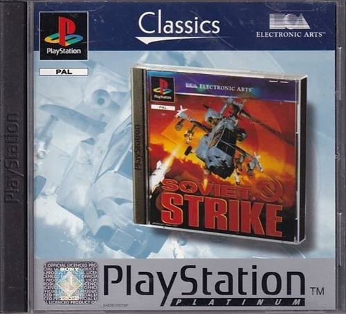Soviet Strike Platinum - PlayStation 1 (B Grade) (Genbrug)